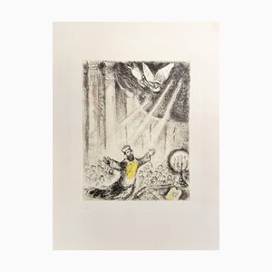 Marc Chagall, Solomon's Prayer, 1958, Etching