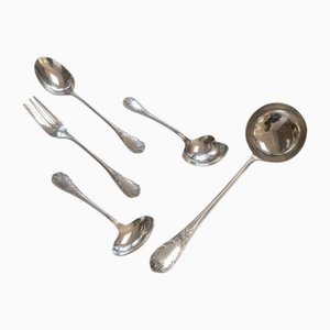 Versilbertes Marly Besteckset von Christofle, 113 . Set