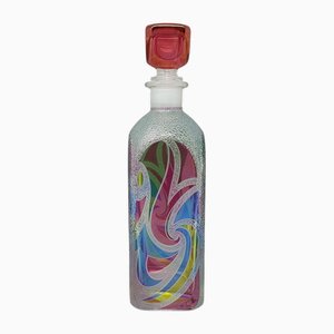 Decanter or Decorative Bottle by Luigi Bormioli, Italy, 1970s