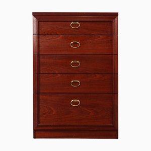 Danish Mahogany Chest of Drawers, Denmark, 1980s