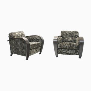 Art Deco Revival Zarah Club Chairs from Studio Bench, 1990s, Set of 2