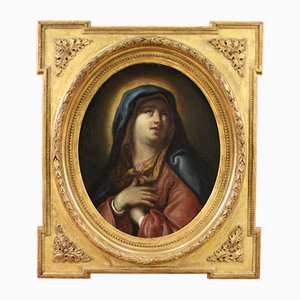 Artista, Madonna Addolorata, 1670, Olio su tela, con cornice