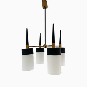 Vintage Hängelampe von Lustre Arlus, 1950er