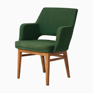 Forest Green Oslosund Armchair from Kinnarps, 1950s