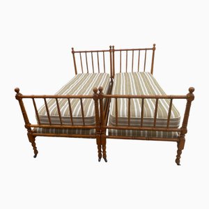 Letti singoli vintage, 1920, set di 2