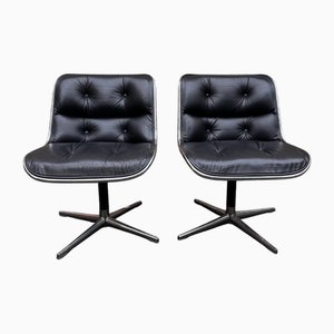 Vintage Sessel von Charles Pollock für Knoll International, 1965, 2er Set