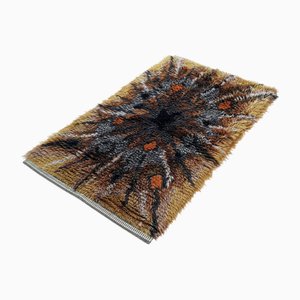 Vintage Rya Rug by Ingrid Jagarz for Marks Rya, 1960s