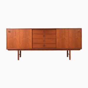 Credenza Mid-Century moderna in teak di Klippan Korsør per Ikea, anni '60