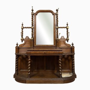 Schloss Garderobe aus Eiche im Renaissance-Stil, 1850er