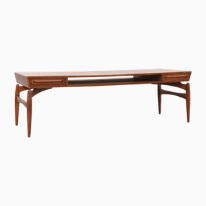 Mid-Century Modern Teak Coffe Table by Johannes Anderen for Trensum Möbelfabrik, 1960s