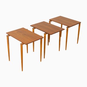 Vintage Nesting Tables from Opal Möbel, 1960s, Set of 3