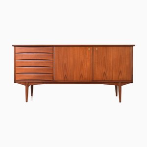 Credenza Mid-Century moderna in teak di Frederik Kayser, anni '60