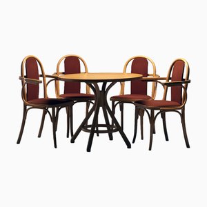Esszimmer Set von TON, 1970er, 5er Set