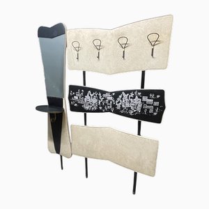 Mid-Century Modern Garderobe mit Spiegel, 1960er