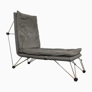 Postmodern Geometric Lounge Chair, 1980s