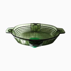 Luxval Coupe Dish from Val Saint Lambert, 1930s