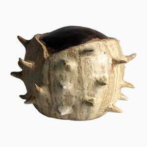 Grande Castagno in gres smaltato organico, XX secolo