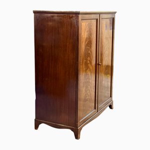 Antike Chifforobe Kommode aus Mahagoni mit Schwalbenschwanz-Schubladen, Frühes 20. Jh.