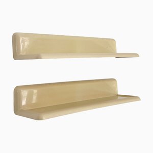 Mensole N°107 di Giorgina Castiglioni per Bilumen, anni '70, set di 2