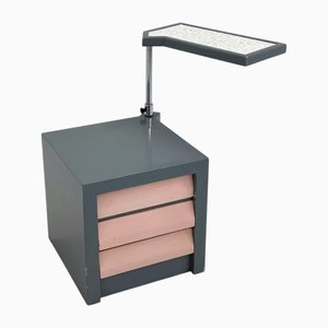 Cassettiera nr. 4601 gialla di Simon Fussell per Kartell, anni '70