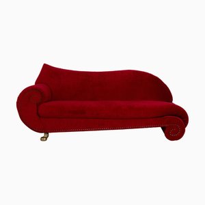 Gaudi 3-Seater Sofa in Red Velvet from Bretz