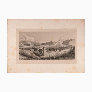 Auguste Raffet, Siège de Sebastopol, Lithographie, 1859