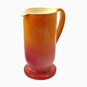 Copper-Colored Orange Carafe