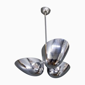 Vintage Bauhaus Hanging Light from Zukov, 1940s