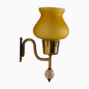 Lampada da parete di Erik Tidstrand per Nordiska Kompaniet, anni '50