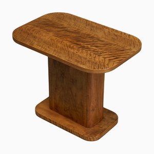 Art Deco Beistelltisch aus Holz, 1930er