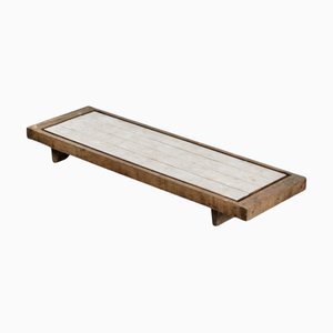 Large Wabi Sabi Style Coffee Table, 1930s