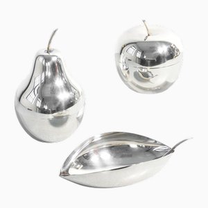 Silver Containers from Christofle, Set of 3