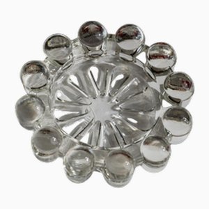 Vintage Bubble Glass Ashtray, Italy, 1970s