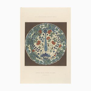 Julius Lessing, Iznik-Style Fayence Teller, 1890, Papier