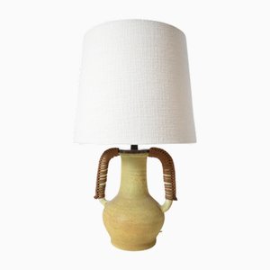 Keramik Lampe mit Seilgriff, 1970er