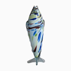 Vintage Glas Fisch, 1960er