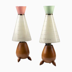 Table Lamps, Austria, 1960s, Set of 2