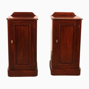 Comodini in mogano, XIX secolo, set di 2