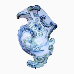 Flower Pot in Glazed Ceramic