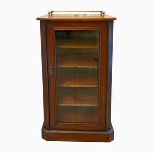 Antique Victorian Mahogany Sheet Music Cabinet, 1880s