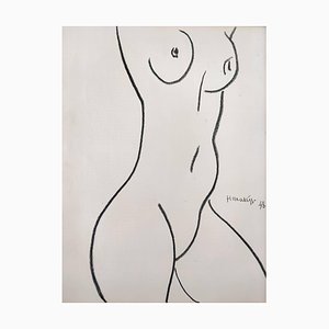 Henri Matisse, Nackte Frau, 1939, Lithographie