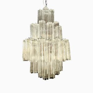 Vintage Art Deco Kronleuchter aus Muranoglas, 1980er