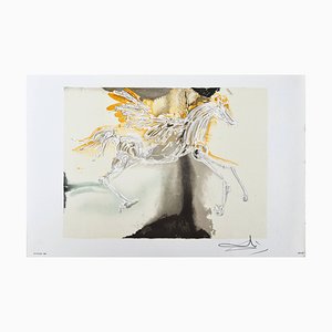Salvador Dali, Pegase, 1983, Lithograph
