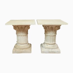 Antique Columns in Plaster, 1890s