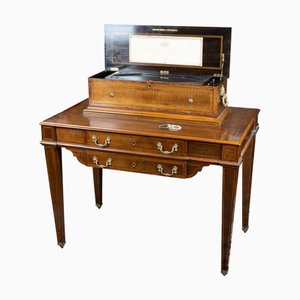 Boîte à Musique à Cylindre Antique 19ème Siècle de Lecoultre Frères de Genève, Suisse, 1880s