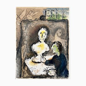 Marc Chagall, L'Odyssée, Planche I, 1974, Lithographie