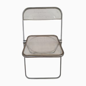 Mid-Century Modern Italian Plia Folding Chair by Giancarlo Piretti, 1960s