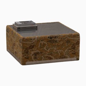 Mesa de centro italiana era espacial de Saporiti Italia, años 70