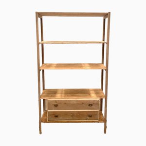 Art Deco Display Shelf in Fir, 1900s