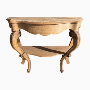 Consolle in quercia, Francia, fine XIX secolo